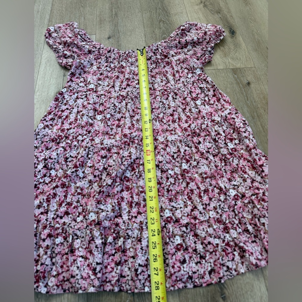 Maurices Pink Floral Off-Shoulder Dress - Picture 7 of 8
